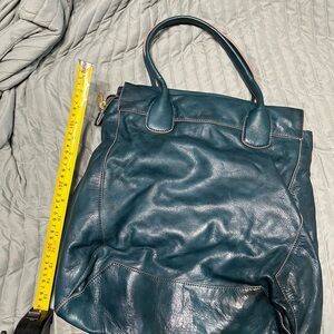 Rebecca Taylor Teal Leather Tote